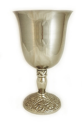 Plain Stainless-Steel Chalice