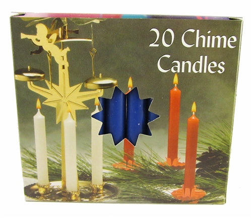 Box Of Blue Mini-Candles