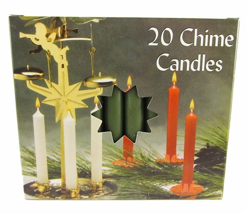 Box Of Green Mini-Candles
