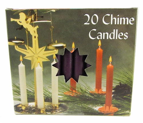 Box Of Purple Mini-Candles