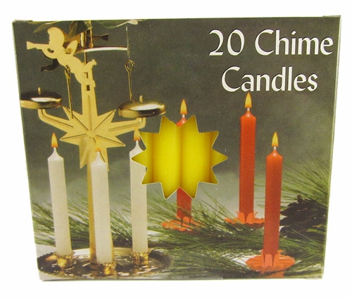 Box Of Yellow Mini-Candles