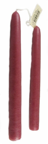 Pink Taper Candles - Pair